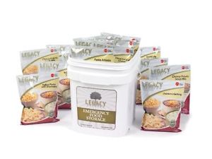 Emergency Survival Food Storage - 60 Large Servings