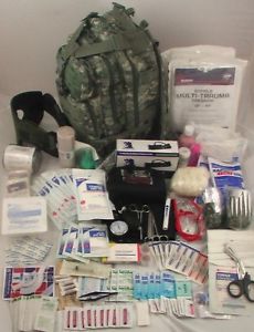 First Aid Kit By Renegade Survival for Camping and Hiking or Home and Workplace.