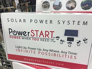 Portland Outdoors Power Start Solar Power Syste