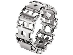 Leatherman Multi-Tool Werkzeug Armband silber Sechskant Schraubenzieher Neu