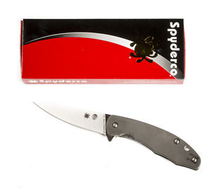 Spyderco Mantra2 TI Plane Edge Sprint Run C203TIP