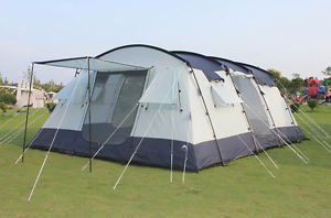 SAXUR IOWA TENDA FAMILIARE CAMPEGGIO 6-12 PERS NUOVO !! 5000MM!