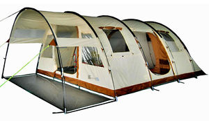 SKANDIKA KAIRO 6 PERS. TENDA DI CAMPEGGIO FAMILIARE 640x400cm ZANZAZIERA