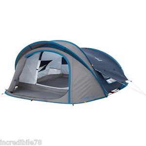 QUECHUA  campeggio TENDA 2 SECONDS XL AIR 3 -3 POSTI- montaggio rapido