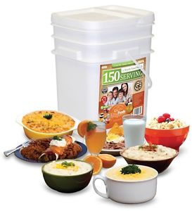 Relief Foods Gluten Free Entree and Breakfast Bucket (150 Servings)