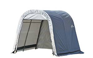 ShelterLogic 77813 Grey 10'x12'x8' Round Style Shelter