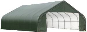 ShelterLogic 86071 Green 30'x28'x20' Peak Style Shelter