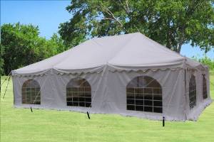 30'x20' PVC Pole Tent - Party Wedding Canopy Shelter - DELTA Canopies