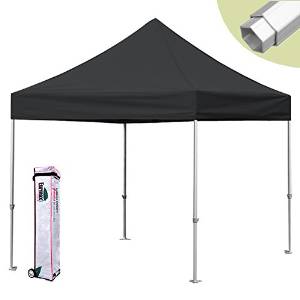 Eurmax PRO 10x10 Pop up Canopy Outdoor Gazebo Party Tent with Roller Bag