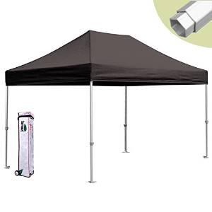 Eurmax 10 X 15 PRO Pop up Commercial Outdoor Canopy Tent Gazebo W / Wheeled Bag