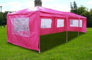 New 30'x10' Outdoor Party Wedding Tent Gazebo Events Pavilion - Pink