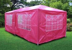 New 20'x10' Outdoor Party Wedding Tent Gazebo Events Pavilion - Pink