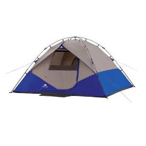 Ozark Trail 6 Person Instant Dome Tent Sleeps 6 Navy/Grey 10' x 9'