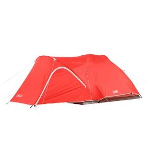 Coleman Hooligan 4 Backpacking Tent 9x7 Foot Red 2000012432