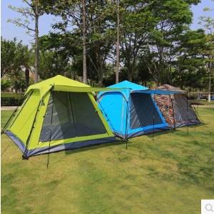 Automatic Tents Outdoor Camping Trip Three to Four People Equipped with 2 People Camping Double Suit Quick-opening Rain