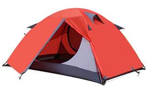 YGSDKJ Secure Breathable 3 Person Tent Color Red