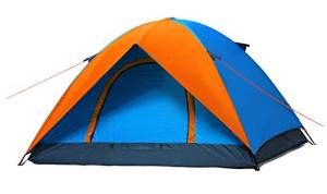 YGSDKJ Ridgeline Camping 3 Person Tent Color Orange