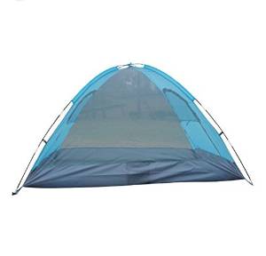 ZJKC® 3 to 4 person One Room Double Layer Cabin Tent 210T Polyester PU3000mm Waterproof 210D Nylon Oxford Floor sheet, Lightweight 7.7lbs Camping Tent