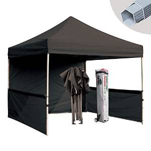 Eurmax Premium 10x10 Ez Pop up Tent Outdoor Canopy Craft Display Portable Booth Market Stall with Wheeled Bag Bonus Ground Mat