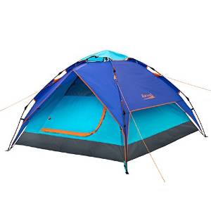 Makino 2-3 person automatic Instant Pop Up Easy Setup Water Resistant Tent with Rainfly for Camping Hiking Mountaineering M51161004