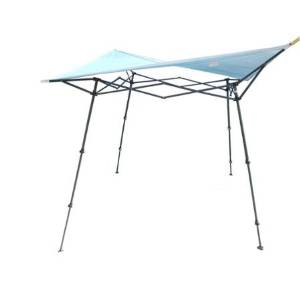 OT Instant Lightweight Steel and Aluminum Frame Sail Shade with Infinite Adjustable Legs- Provides 56 Square Feet of Shade with a Frame That Adjusts to Provide the Maximum Amount of Shade