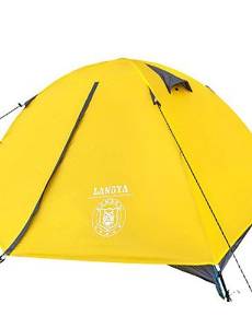 Ling@ Waterproof / Breathability Oxford / Polyester One Room Tent Yellow / Blue / Orange