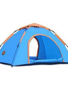 Ling@ Breathability / Anti-Insect Polyester One Room Tent Blue / Army Green