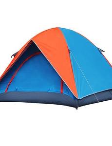 Ling@ Waterproof / Windproof Oxford / Polyester One Room Tent Yellow / Orange