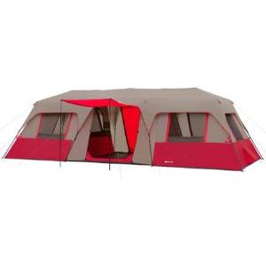 Ozark Trail 15 Person 3 Room Split Plan Instant Cabin Tent