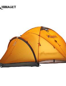 0.5 Professional Alpine Mountaineering tent 2 Person South Korea Imported 40D ripstop Nylon 4 Seasons Windproof Snow Tent , yellow