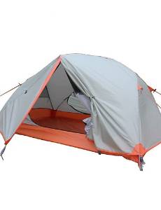 HECHAI_ Hewolf Moistureproof Waterproof Polyester One Room for 2 person Tent 1599 Light Green