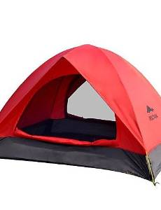 HECHAI_ ROCVAN 3 Season A066 2 Person Double Layer Fiberglass Pole Camping Tent