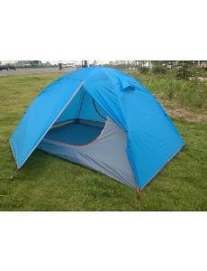 HECHAI_ Compass Outdoor 3 Person Aluminium Pole Waterproof Camping Tent