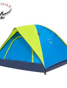 HECHAI_ OSEAGLE Light Weight Portable Family Travling Tent New High Quality UV Waterproof Large Outdoor Camping Tent 3-4 Person