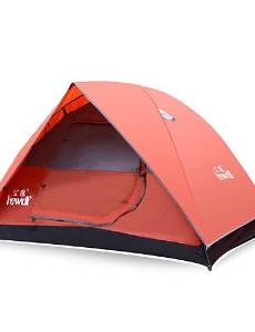 HECHAI_ Hewolf Moistureproof Waterproof Polyester One Room Tent 1536 Red