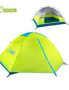 HECHAI_ SCALER Moistureproof / Waterproof / Breathability / Rain-Proof / Well-ventilated Oxford One Room Tent Dark Blue