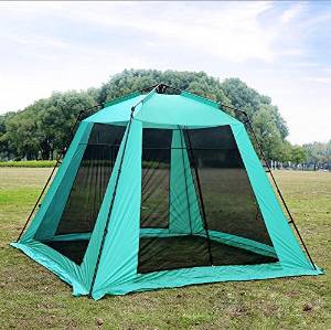 WZH5-8 people fully automatic Tent oversized Beach Sunscreen Camping equipment Many people Garden Leisure