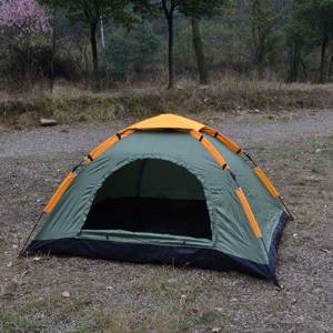 WZH Hot sale outdoor Many people automatically Tent 2-3 people quick opening camping rainproof double-use