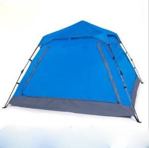 WZH Outdoor tent 3-4persons double person auto Camping waterproof outdoors coldproof bivouac