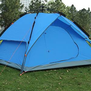 WZH Automatic tent Outdoor 3-4 people Quick opening rainproof Beach Camping Outdoor essentials camping equipment