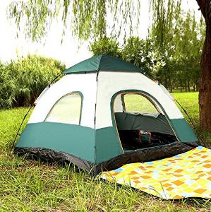 WZH Automatic tent Tourist beach Fishing camping Outdoor waterproof Windproof single layer quick opening