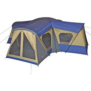 Family Cabin Tent 14 Person Base Camp 4 Rooms Hiking Camping Shelter Outdoor