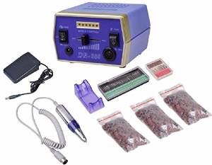 Cherry Queen Professional Manicure Pedicure Electric Nail File Drill Machine Tool Set Kit Bit