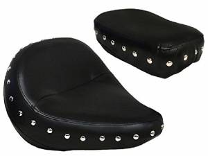 Cherry Queen New Front Rear Driver Passenger Cushion Seats for Yamaha XVS V-Star 650 w/Studs