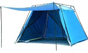 Generic Extra-front 6 Perosn Tent Color Blue