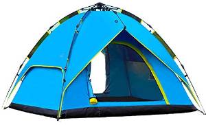 Generic Slant Side 3 Person Tent Color Blue