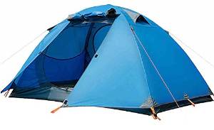 Generic Solid Accent 2 Person Tent Color Blue