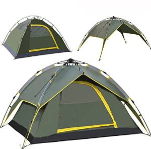 NutureFun 2-3 Person Dome/Camping Tents 2-3 Man Waterproof Outdoor Folding Tent