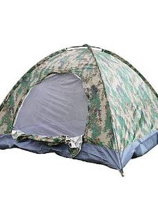 QQ Digital 3-4 Bump Camouflage Tent Individual Survival Outdoor Camping Single At6511