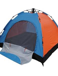 QQ Outdoor 2-3 Persons Double Angle Six Waterproof Fold Camping Tent